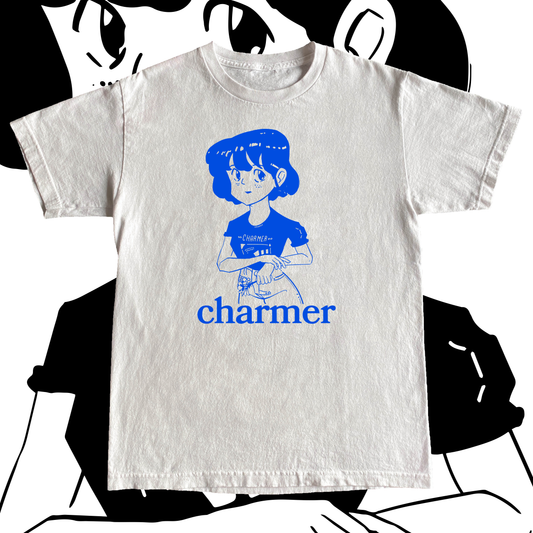 Anime Girl Shirt - Blue